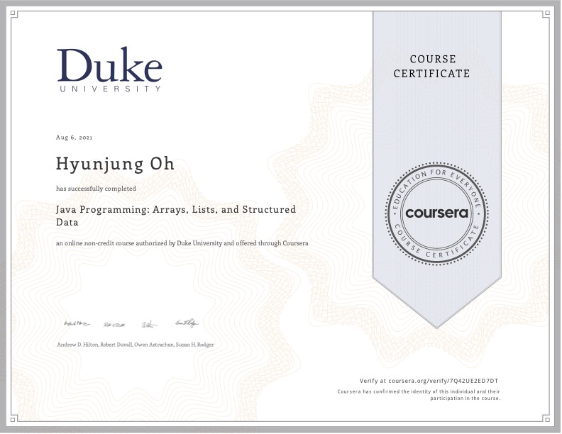 Java certification 1
